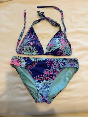 Lilly Pulitzer swim set size 8